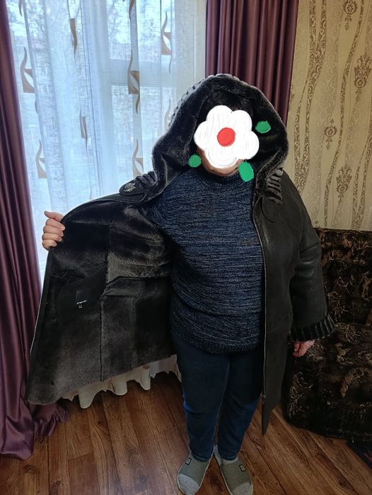 Продам дублёнка натуральный мех.