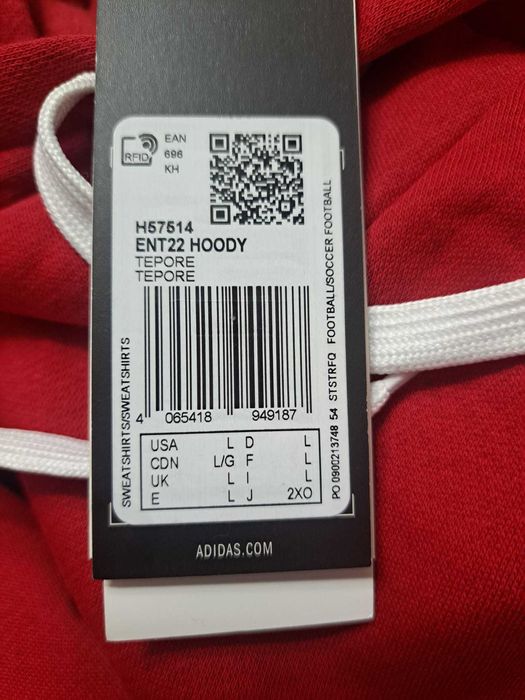 Hanorac Adidas cu Glugă