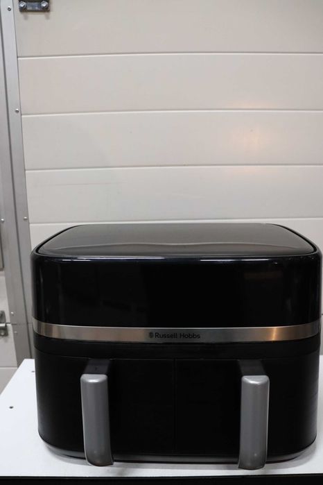 Фритюрник с горещ въздух Russell Hobbs SatisFry 27681-56, 2 отделения, 9 л, бърз, с горещ въздух [2 отделения по 4,5 литра всяко, много тиха работа