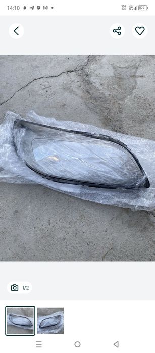 Malibu 1 передний фар стекло новый