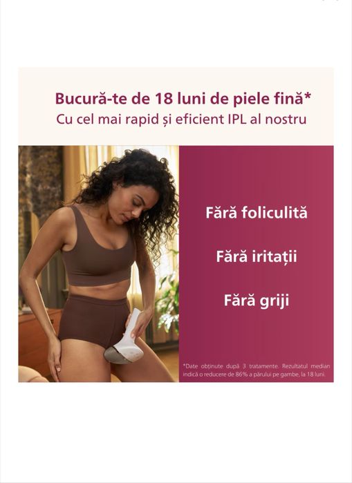 Epilator Philips Lumea Advanced,, nou