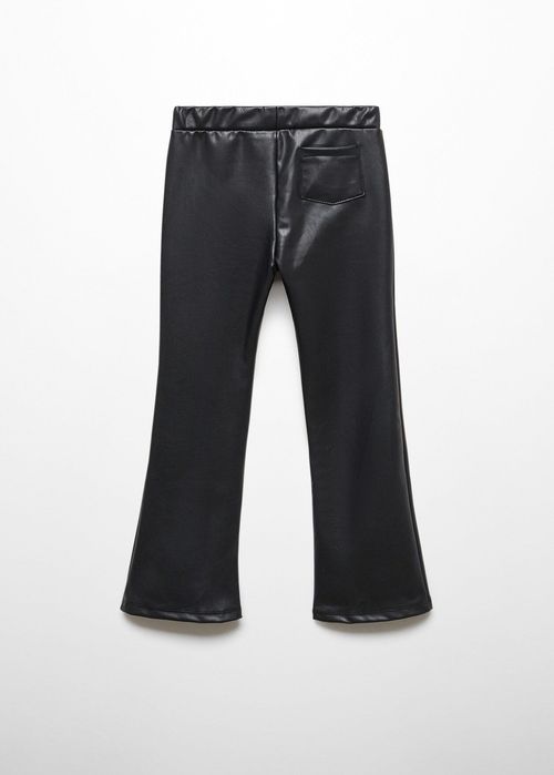 Кожен панталон на Манго