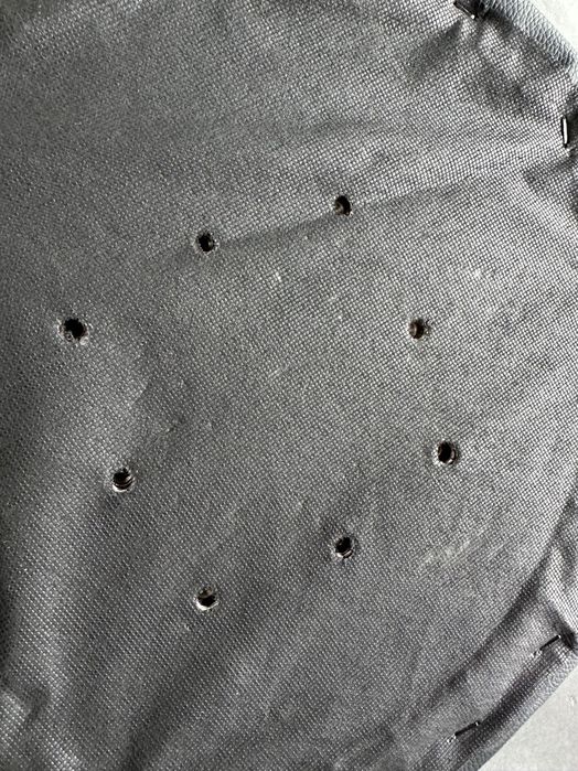 Черна кръгла седалка за бар стол