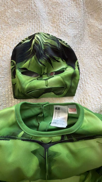 Costum copii Halloween Marvel Hulk - 116cm