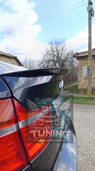 Лип спойлер багажник BMW E71 X6 серия lip spoiler M бмв Е71 х6