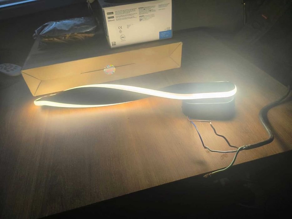 5 броя Дизайнерски LED стенни лампи LAKA 45 см 12W 3000K – чисто нови
