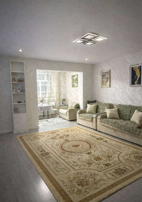 3х комнатную квартиру 77 серич КИРПИЧ Спутник 4