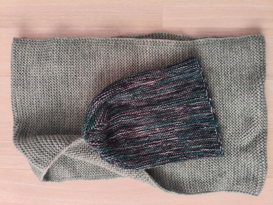 Шапка и снуд шарф