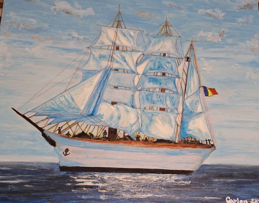 Pictura manuala velier.