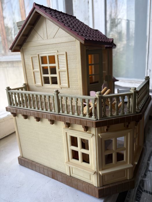 домик sylvanian с мебелью