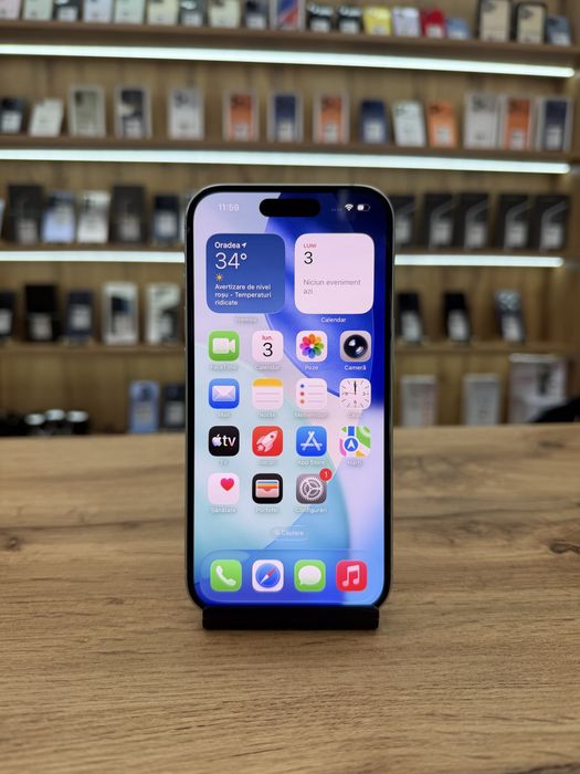 ‼️ iPhone 15 Green 128Gb - Sanatate baterie 90% - Garantie 12 luni