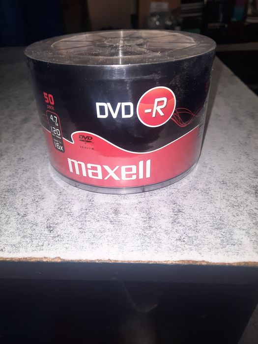 двд maxwell 4.7 -R 50бр в кутия
