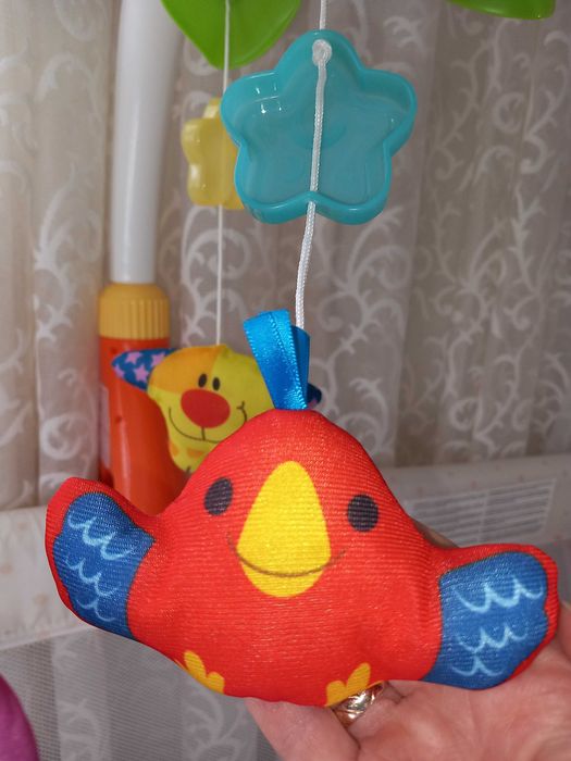 WINFUN Нова музикална въртележка с лампа прожектор!