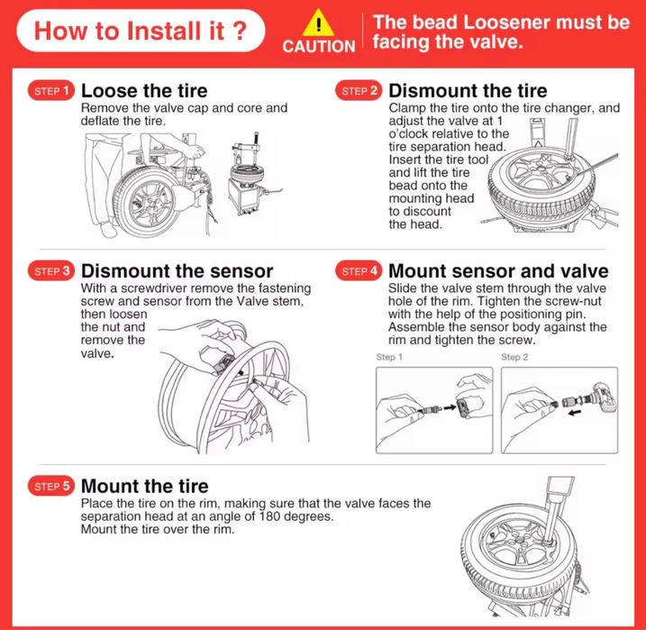 Senzori roti Originali Launch pentru orice autoturism cu sistem TPMS
