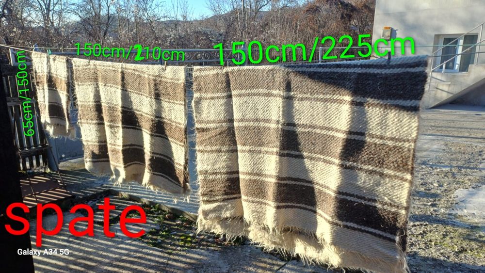 Cergi lână tradiționale