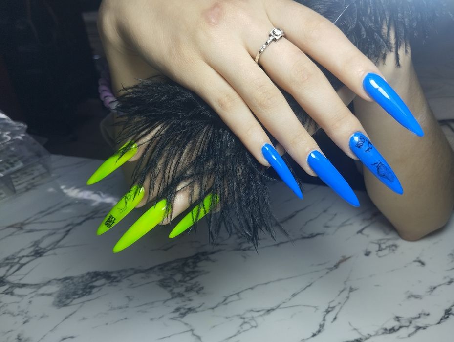 Маникюр, гель покрытия, наращивание