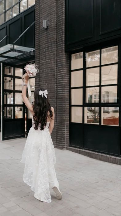 Платье под брюки необычное