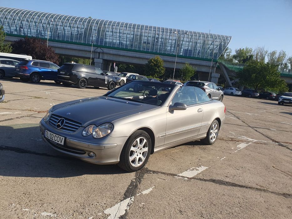 Vând Mercedes CLK 200 kompressor decapotabil, impecabil
