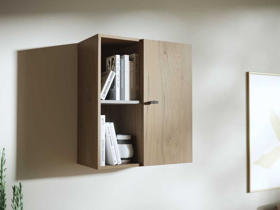 Living Silensia C1 DUO – Mobila sufragerie aspect lemn / bej