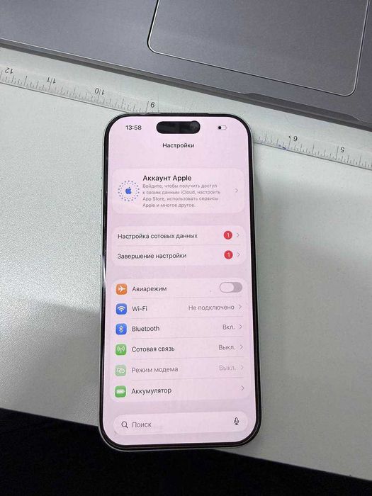 Apple iPhone 17 Pro e sim [ЛЕНГЕР] ЛОТ: 116/8643