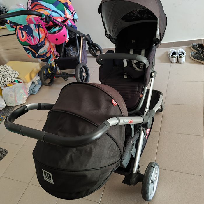 Количка за близнаци или породени