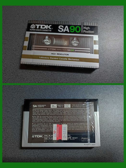 Casete audio Sigilate_TDK_maxell_BASF_
