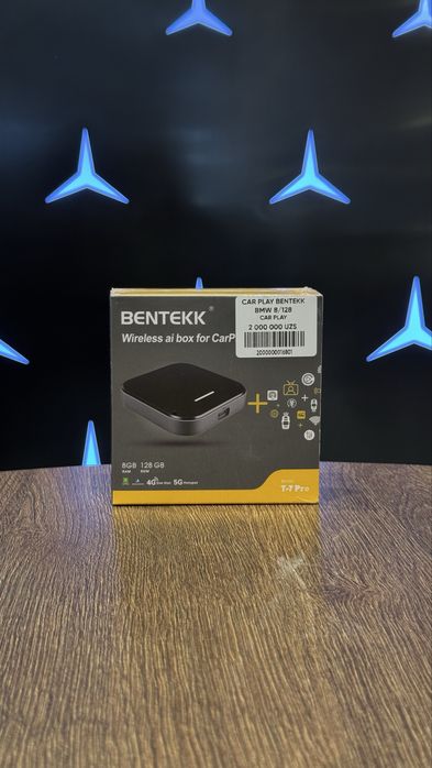 Bentekk T-7 Pro CarPlay AI Box — 8/128 GB