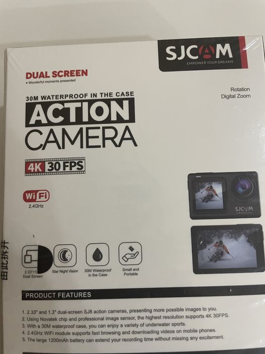 SJCAM Камера, action-камера SJ8 Dual Screen