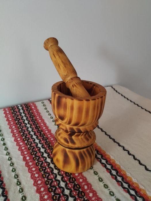 Дървена ръчно изработена декорация за дом