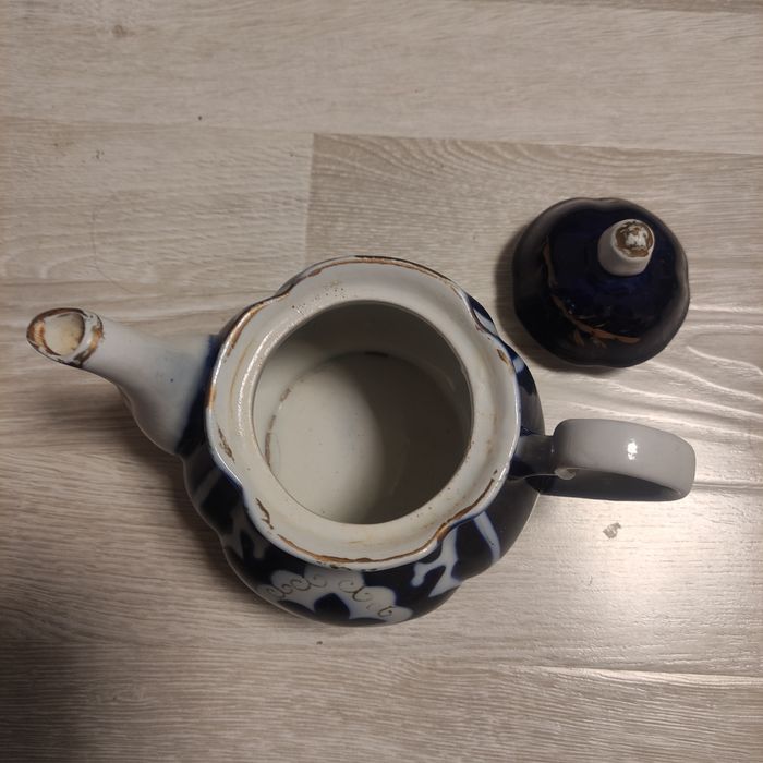 Чайник эмалированный, советский