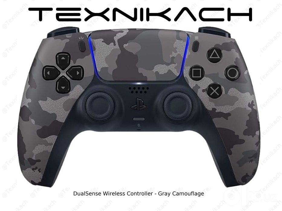 DualSense Gray Camouflage geympad • Yetkazib berish
