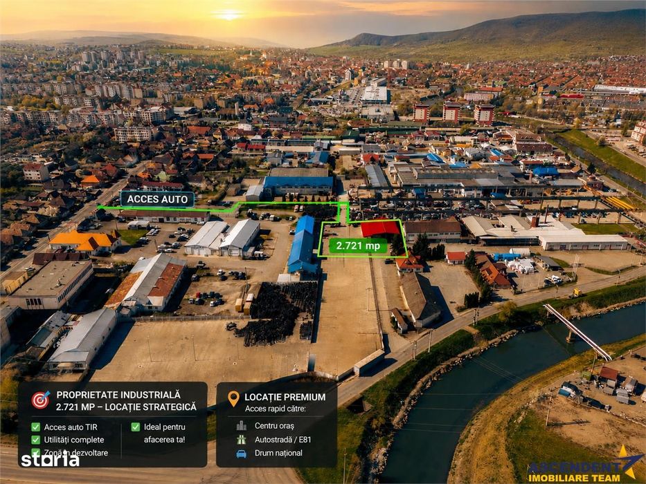 Platforma strategica, acces dedicat, conexiune cu zona comerciala Becl