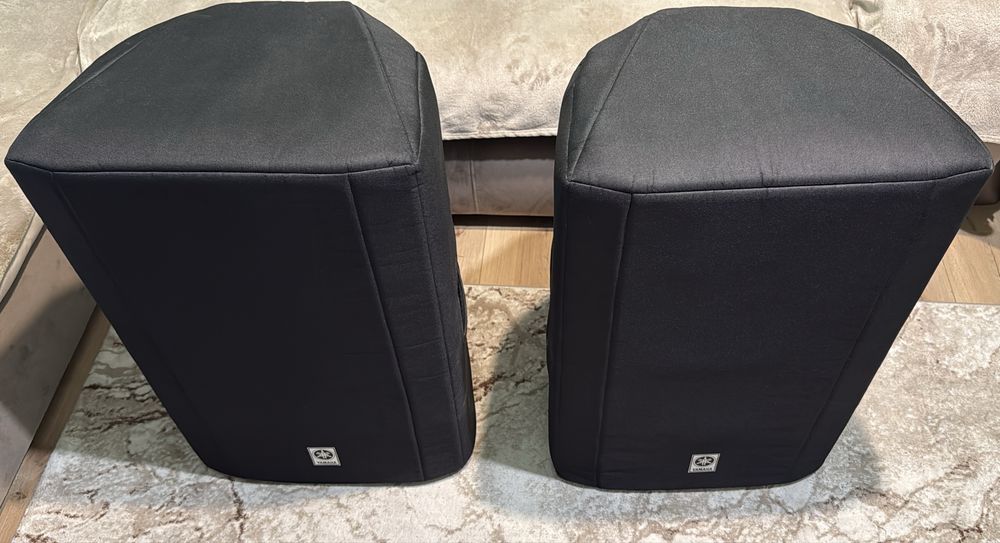Vand boxe Yamaha DBR 15 + huse - 2 buc