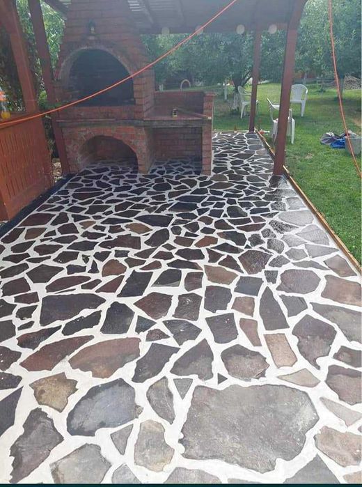 piatra naturala de munte oferim  montaj profesional