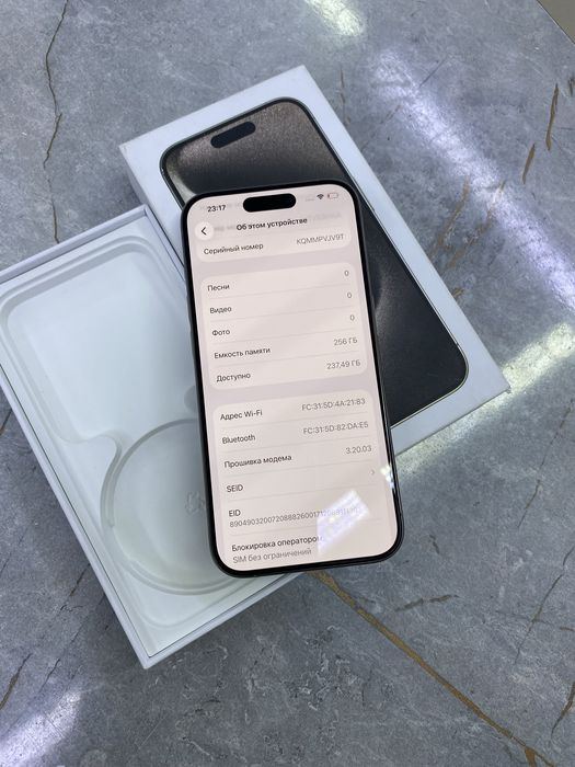 Iphone 15 Pro 256гб 85%