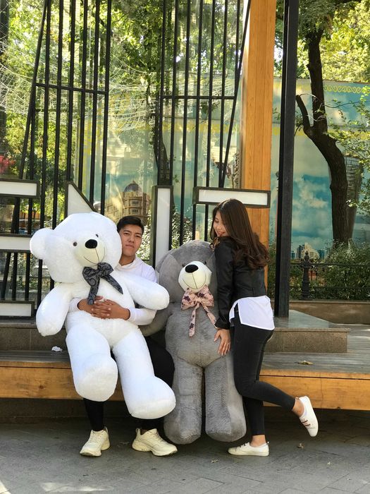 Акция Плюшевые Мягкие Мишки Панда Тедди Большие Мишки Жұмсақ Аю