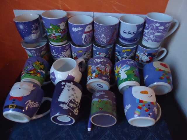 Милка Milka,коледни играчки,чаши,магнити,плюшени играчки,шал, несесер