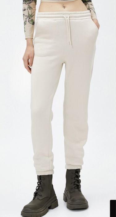 Женские спортивные штаны koton с эластичной талией, карман на шнуровке