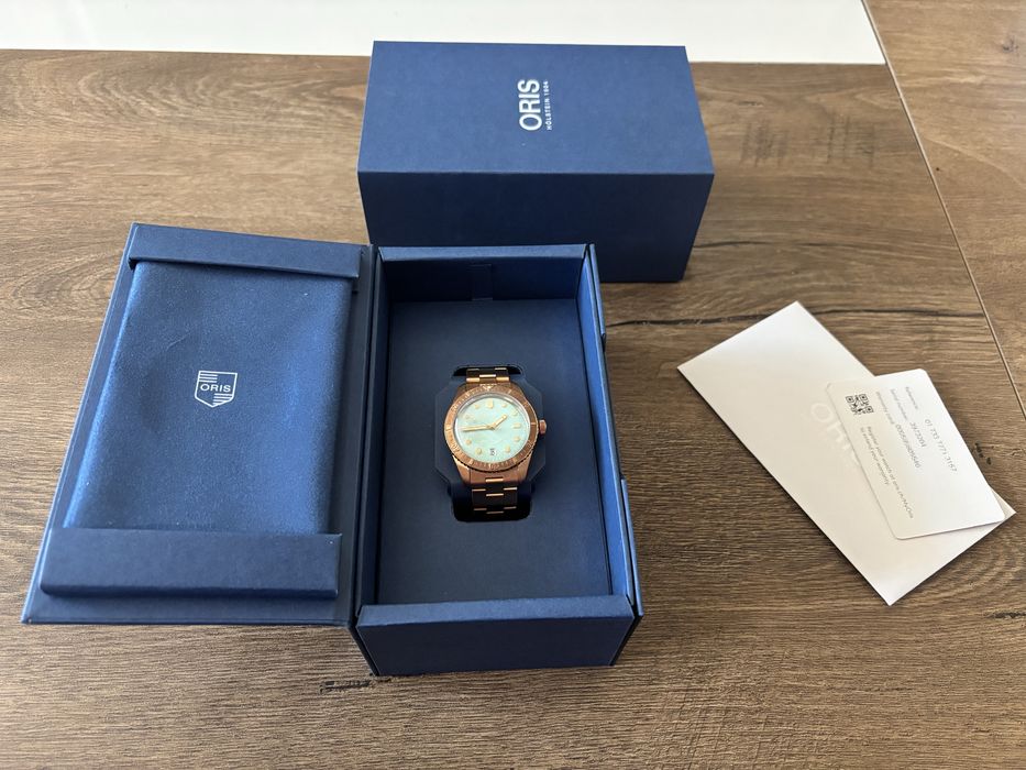 НОВ! Oris Divers Sixty-Five Bronze