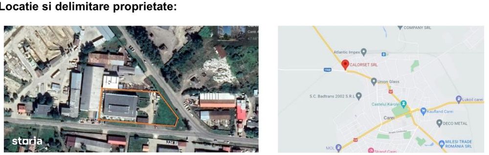 Centru comercial, spațiu comercial de închiriat în Carei, 50-1034mp