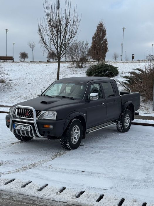 Mitsubishi L200 – 2003 | 2.5 Diesel | Autoutilitară | Negru mat