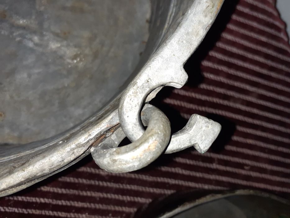 Стар меден (бакърен) тиган и котле