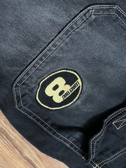 бэгги джинс с бершки