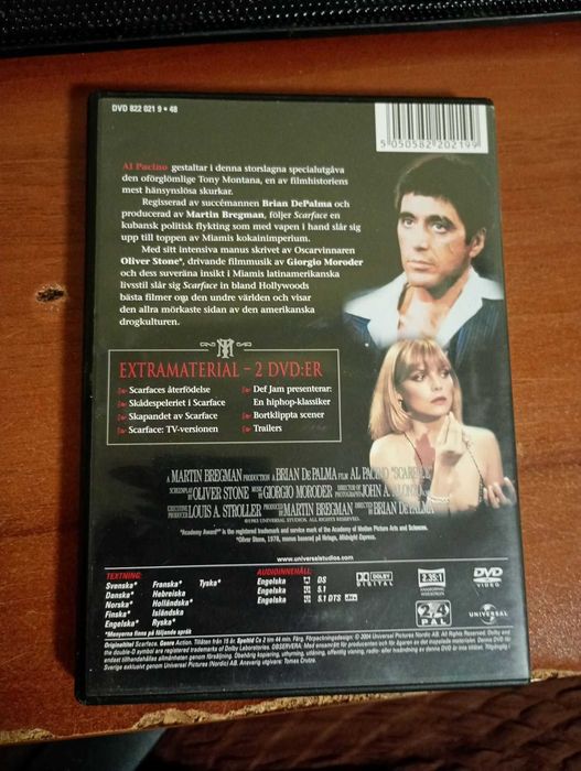 Scarface Special Edition DvD