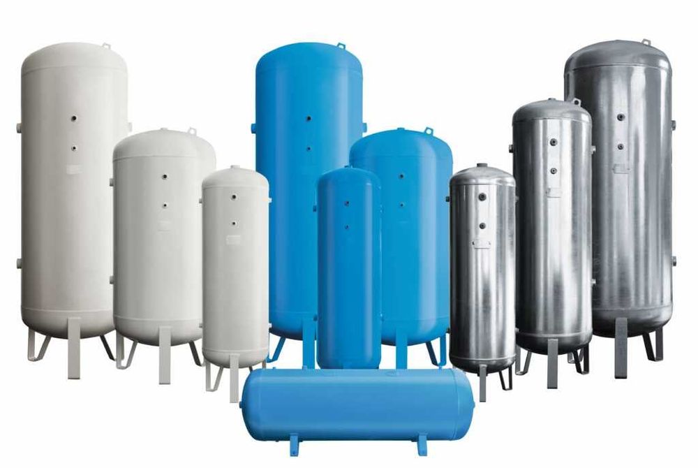 Rezervor pentru AER COMPRIMAT 500L, 11 bar, vertical, vopsit