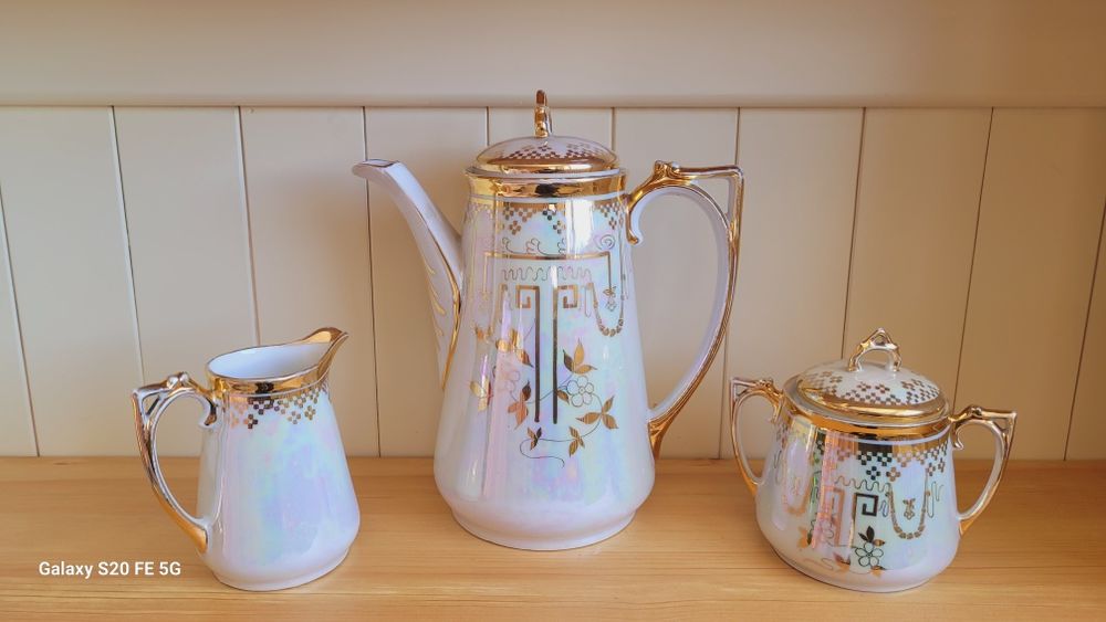 Декоративна винтидж кутия за бижута  от мида