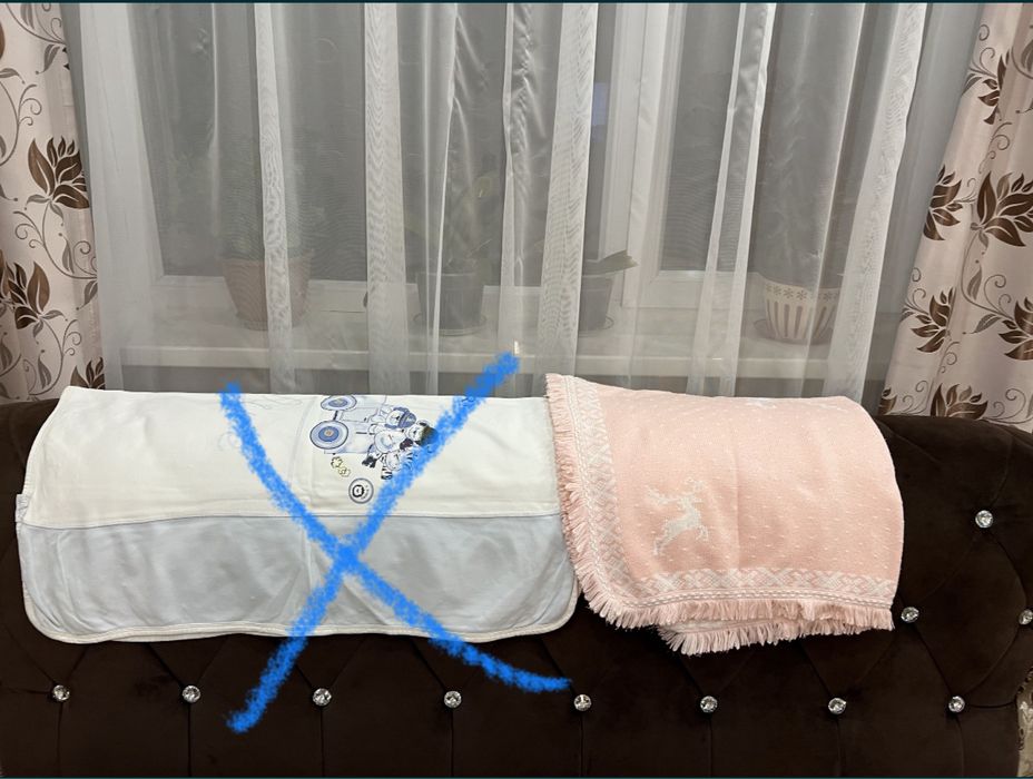 Продам детское одеяло,пледы