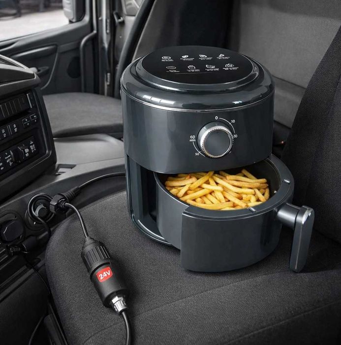 Air Fryer 24V 3L 250W за камион – фритюрник с горещ въздух