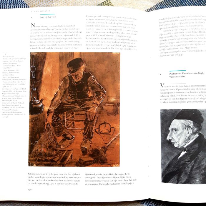 Книга - албум на Ван Гог, нидерландско издание, 1987г.