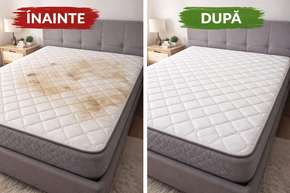 Curatare canapele, coltare, saltele